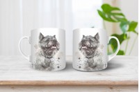 cairn terrier mintás bögre 12