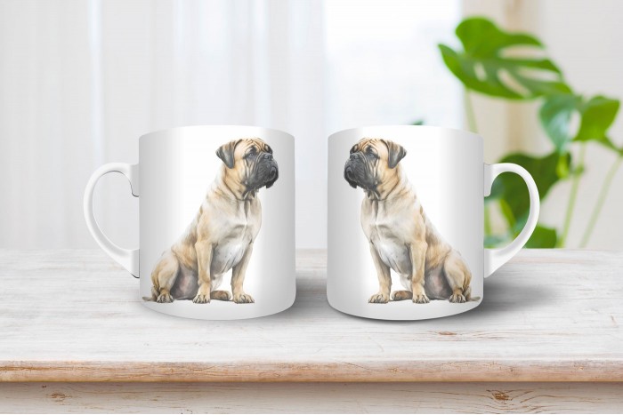 cane corso mintás bögre 2