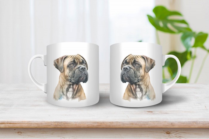 cane corso mintás bögre 2