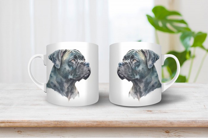 cane corso mintás bögre 2