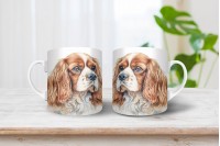 cavalier king charles spániel mintás bögre 9