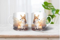 corgi mintás bögre 5
