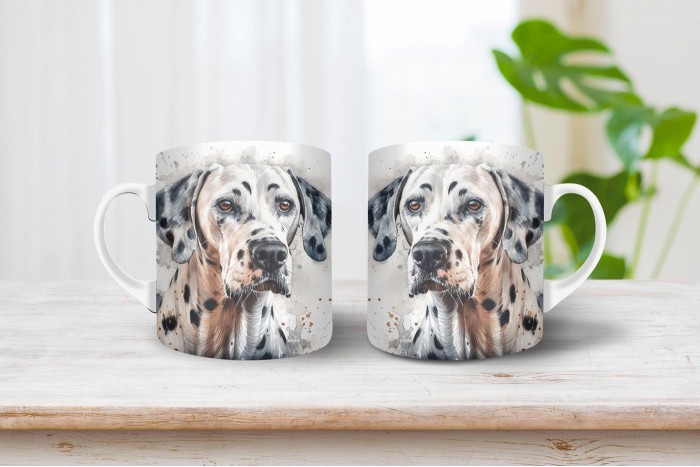 dalmata mintás bögre 2