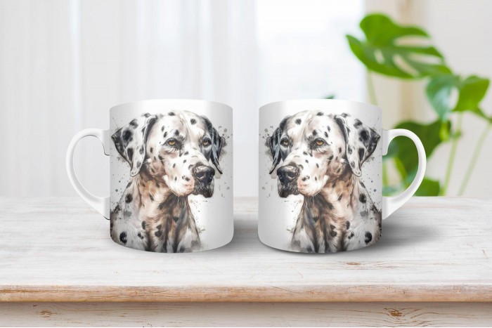 dalmata mintás bögre 2