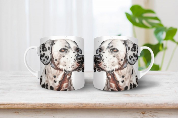 dalmata mintás bögre 2