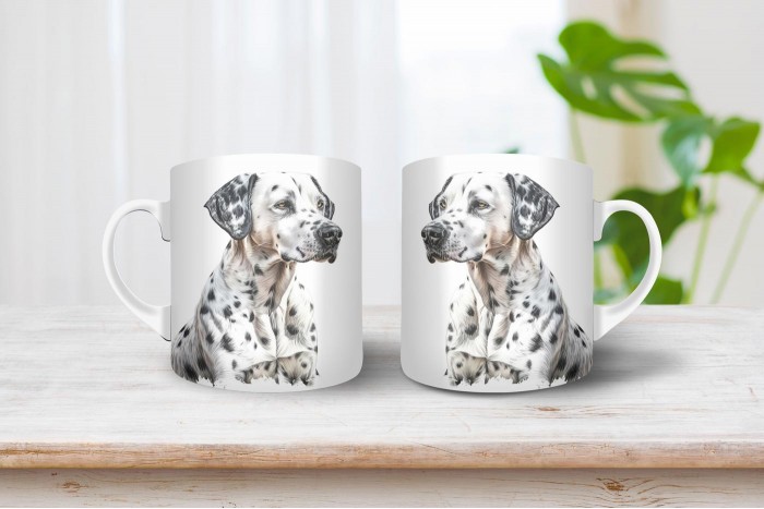 dalmata mintás bögre 2