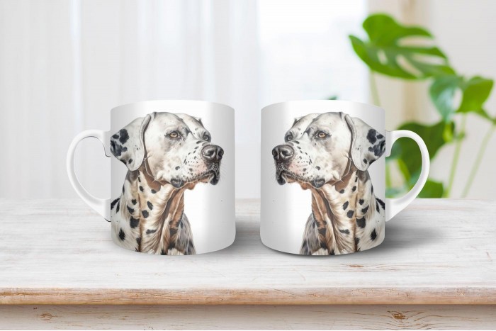 dalmata mintás bögre 2