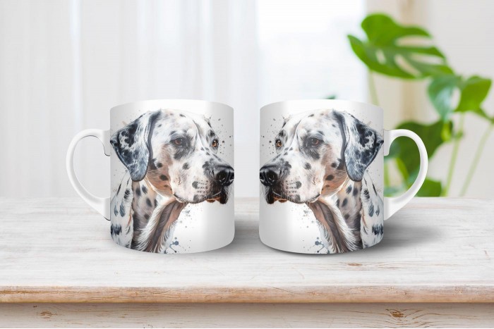 dalmata mintás bögre 2