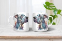 német dog mintás bögre 14