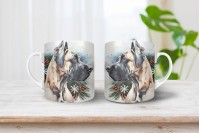 német dog mintás bögre 11