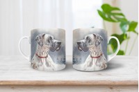 német dog mintás bögre 12