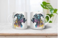 német dog mintás bögre 5