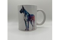 német dog mintás bögre 3