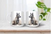 holland juhászkutya mintás bögre 22