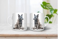 holland juhászkutya mintás bögre 25