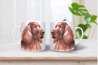 ír szetter mintás bögre 8