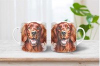 ír szetter mintás bögre 9