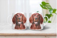 ír szetter mintás bögre 11