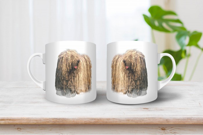 komondor mintás bögre 2