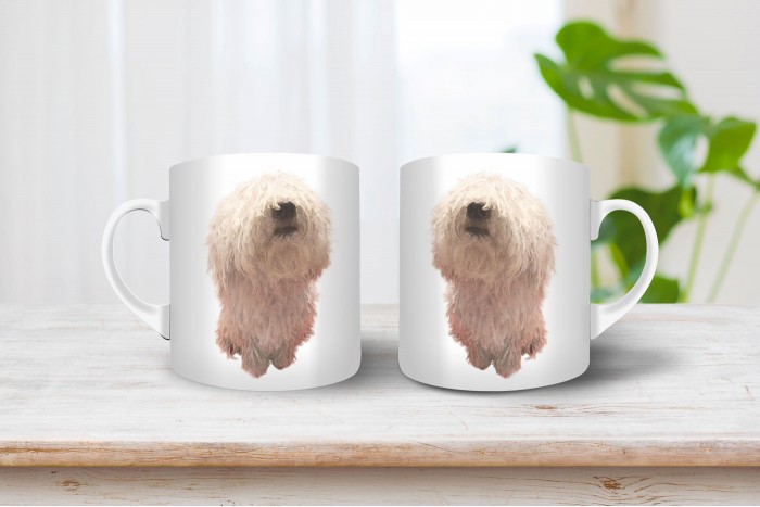 komondor mintás bögre 2