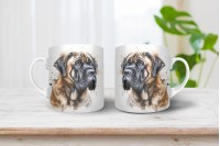 mastiff mintás bögre 5