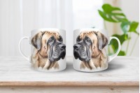 mastiff mintás bögre 6
