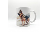 németjuhász mintás bögre 4