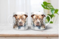 pitbull terrier mintás bögre 5