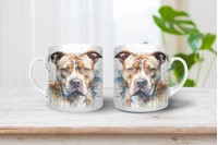 pitbull terrier mintás bögre 6