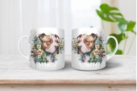 pitbull terrier mintás bögre 16