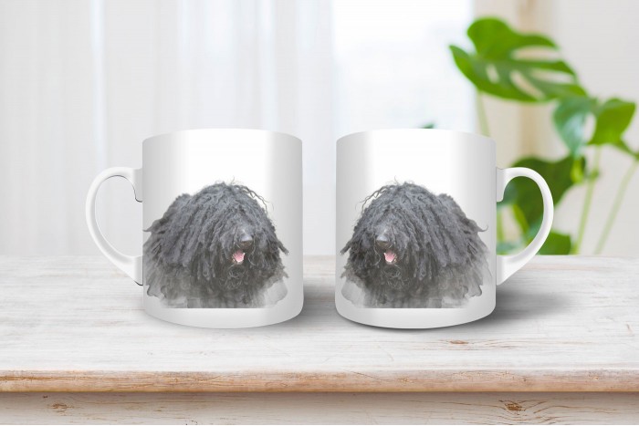 puli mintás bögre 2