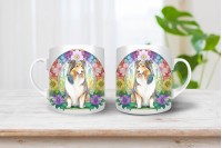 skót juhászkutya mintás bögre 13