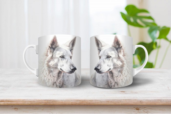 svájci juhászkutyás bögre 2