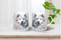 szamojéd mintás bögre 4