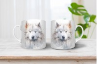 szamojéd mintás bögre 6