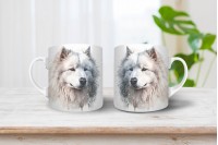 szamojéd mintás bögre 10