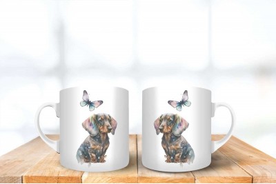 Tacskó mintás bögre