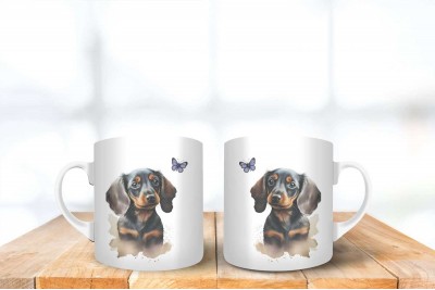 Tacskó mintás bögre