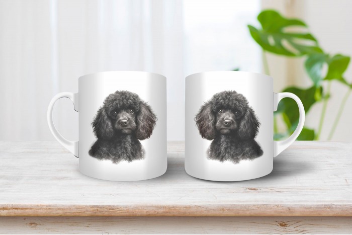 uszkár mintás bögre 2