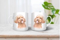 uszkár mintás párna 17