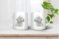 uszkár mintás párna 20