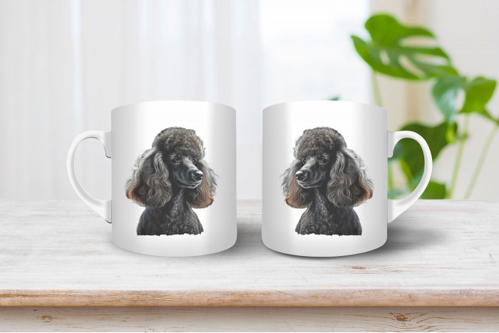 uszkár mintás bögre 2