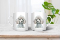 uszkár mintás párna 22