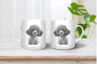 uszkár mintás párna 24