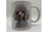 uszkár mintás bögre 3