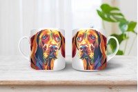 vizsla mintás bögre 8