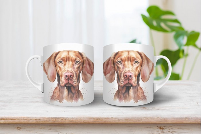 vizsla mintás bögre 2