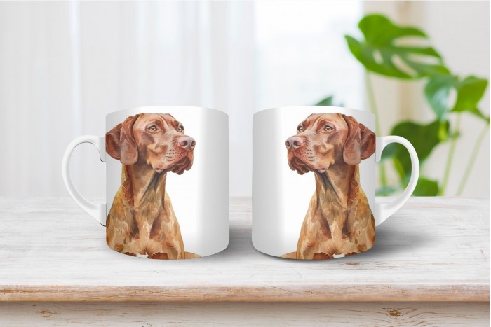 vizsla mintás bögre 2