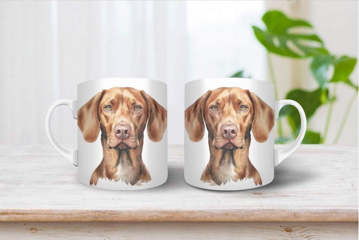 vizsla mintás bögre 2