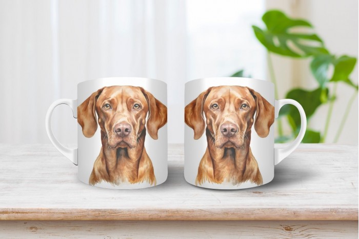 vizsla mintás bögre 2